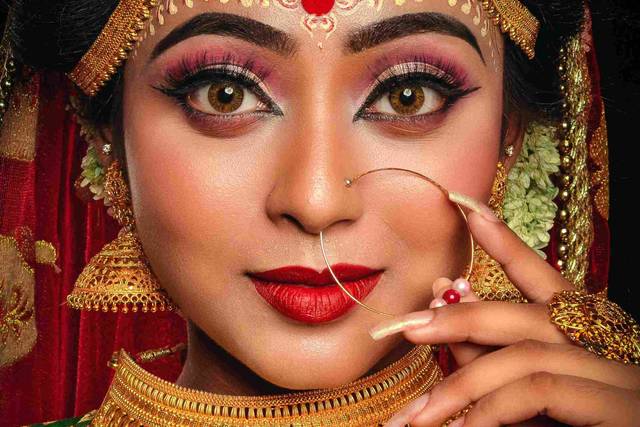Bridal makeup