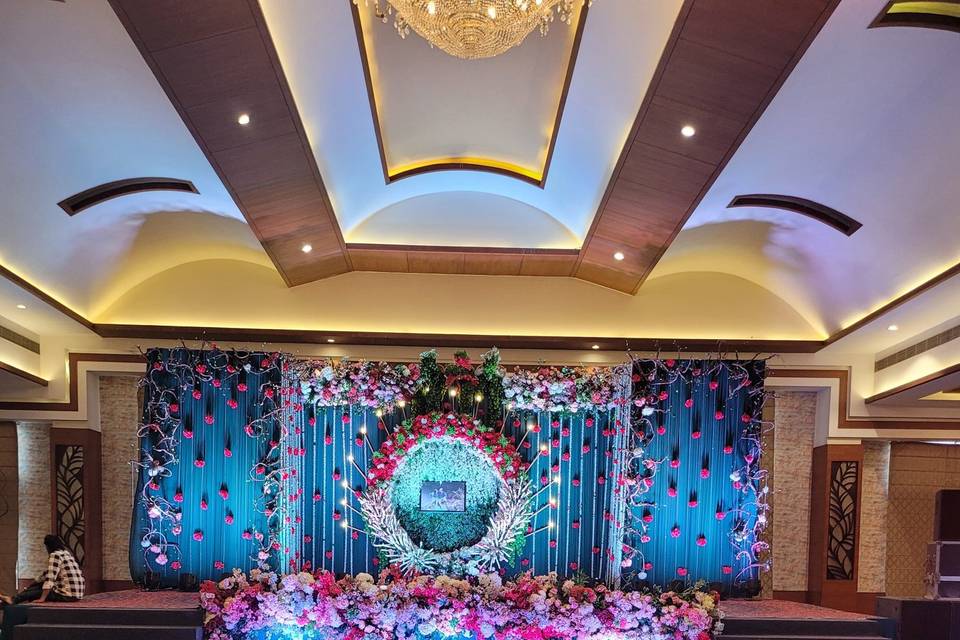 Hall stage decor