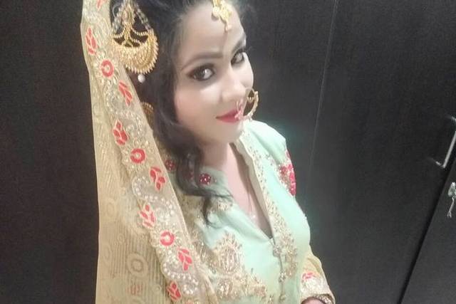 Bridal makeup