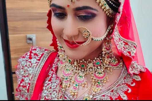 Bridal makeup