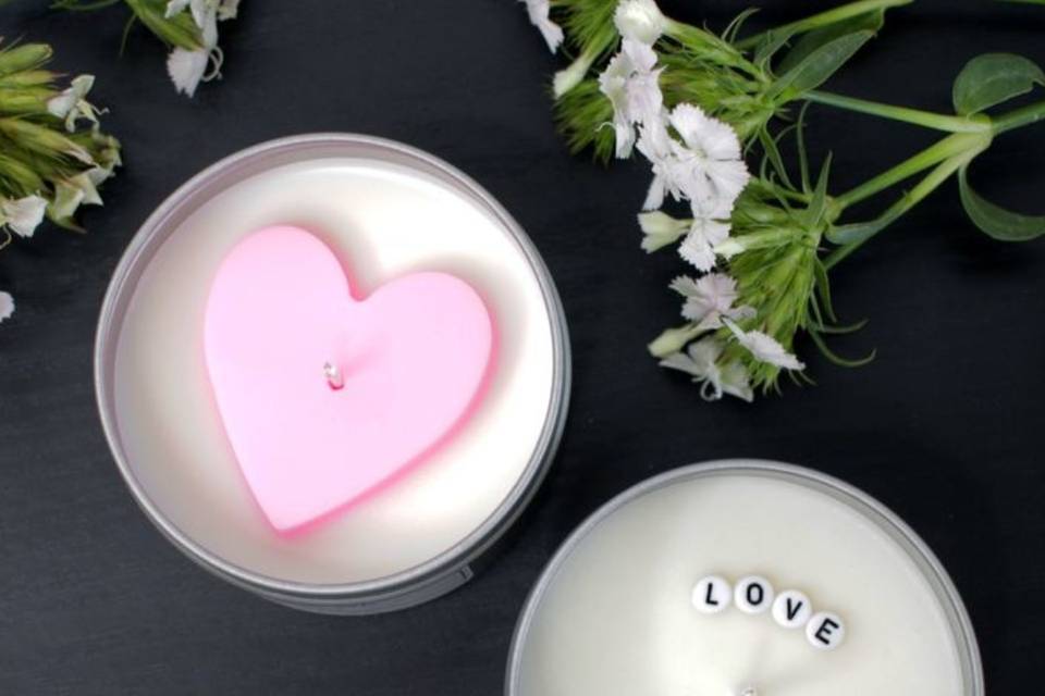 Secret Message Candle