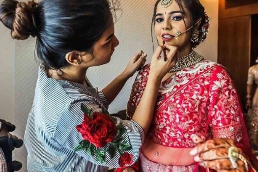 Bridal makeup