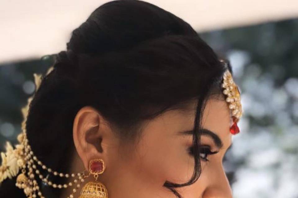 Bridal makeup