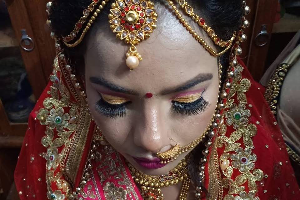 Bridal makeup