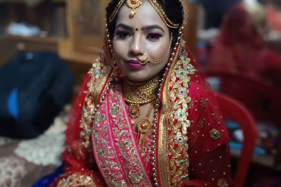 Bridal makeup