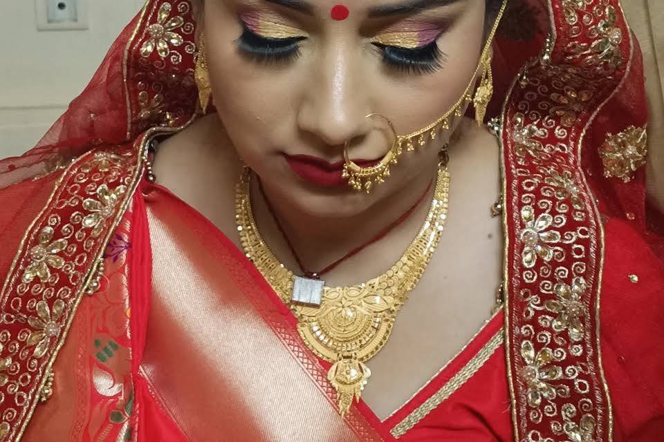 Bridal makeup