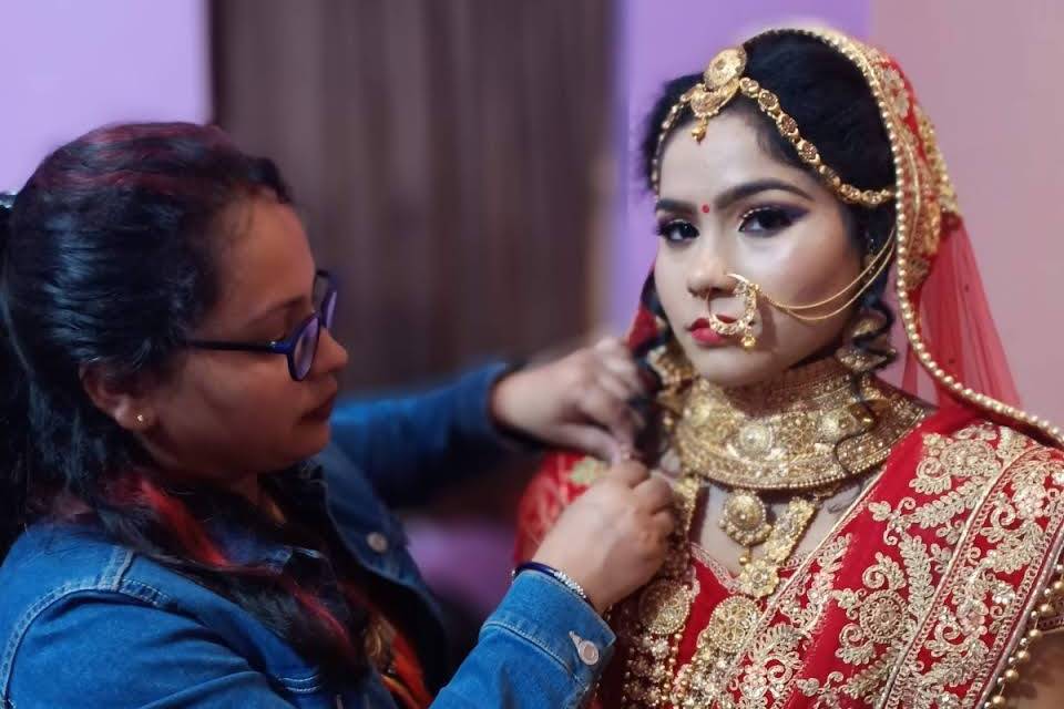 Bridal makeup