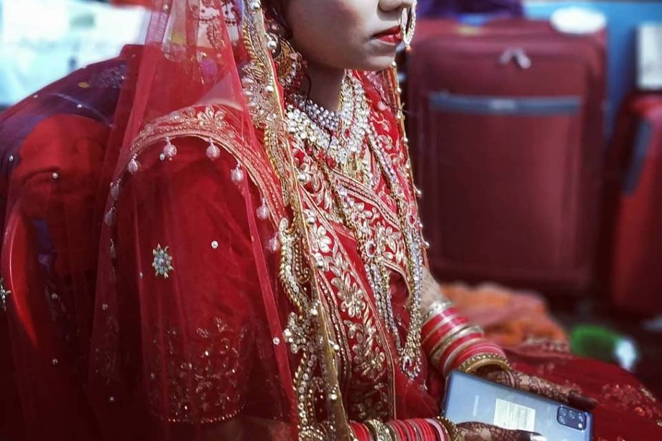 Bridal makeup