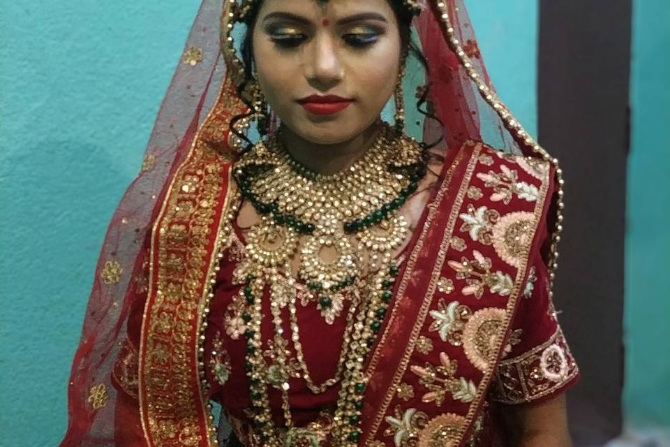 Bridal makeup