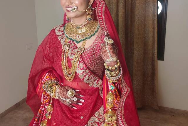 Bridal makeup