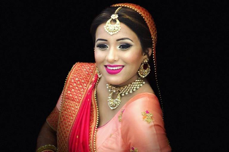 Bridal makeup