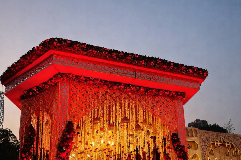 Twillight Wedding Stage