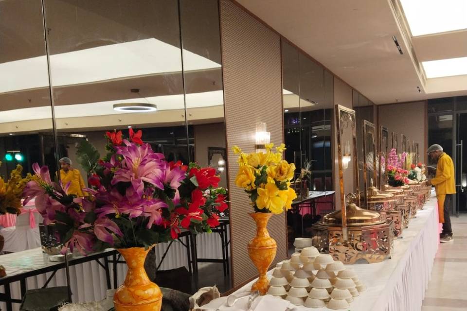 Catering setup