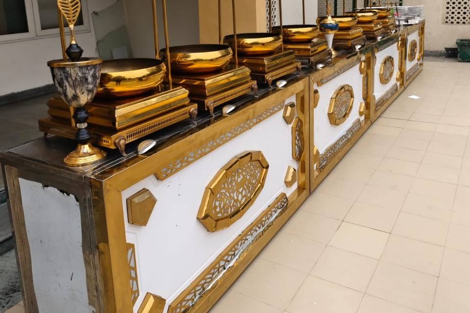 Catering setup
