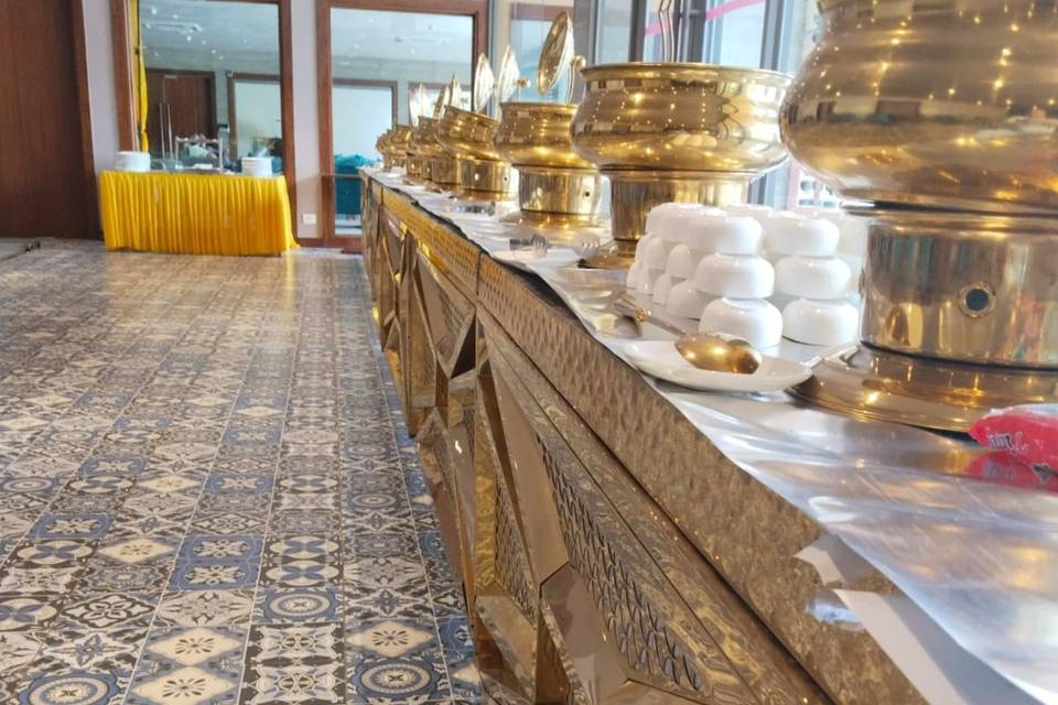 Catering setup