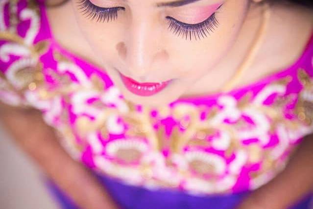 Bridal makeup