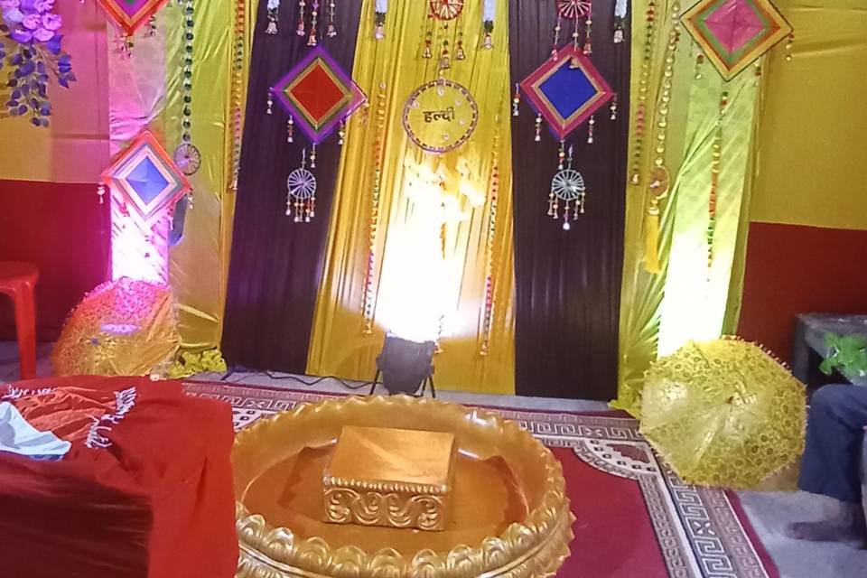 Haldi decor