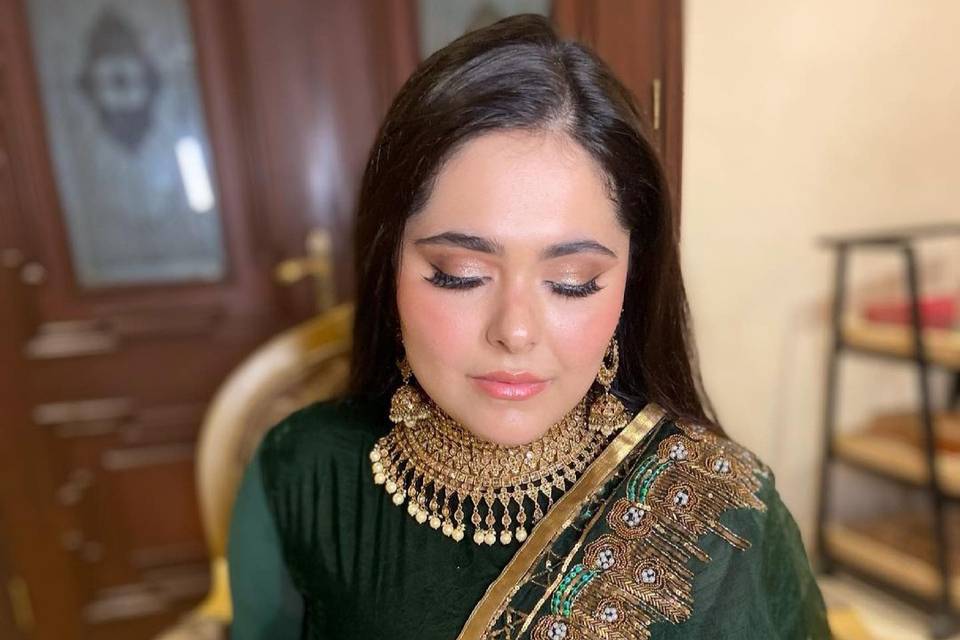 Bridal makeup