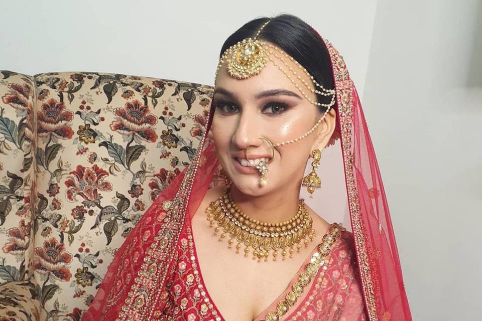 Bridal makeup