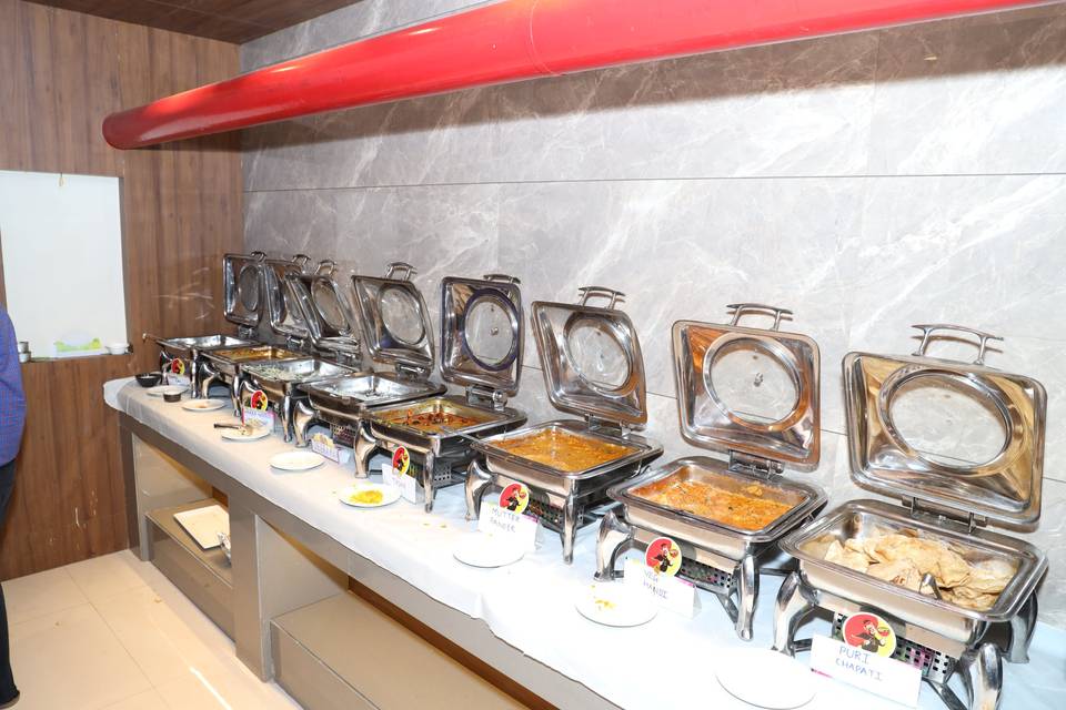Catering setup