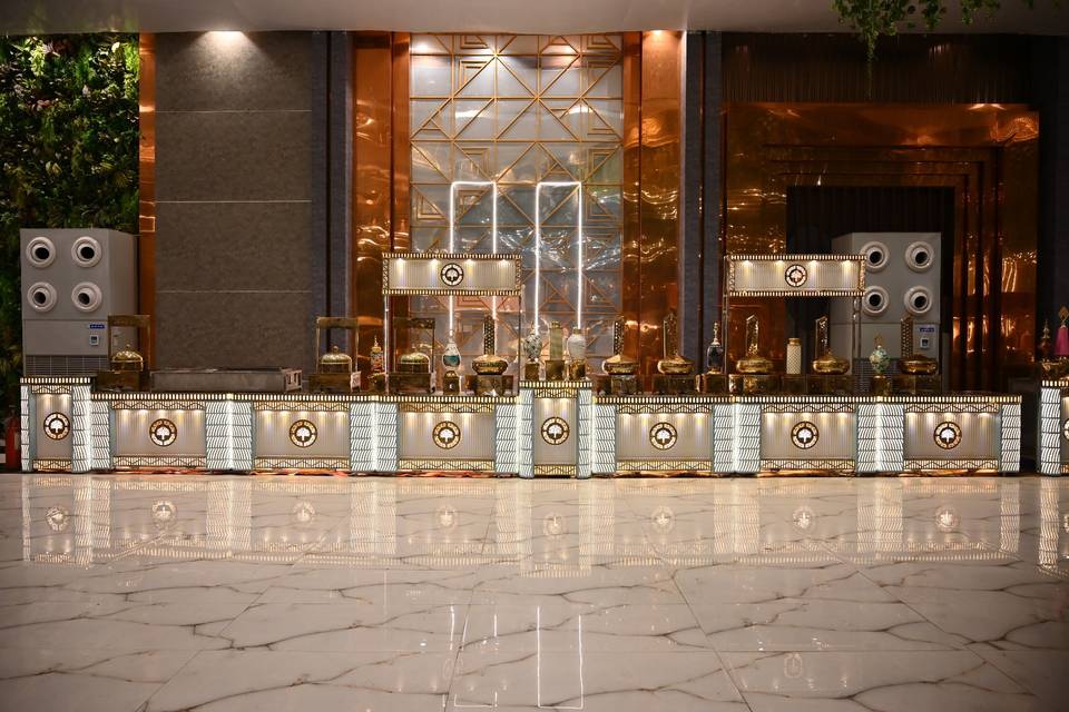 Catering setup