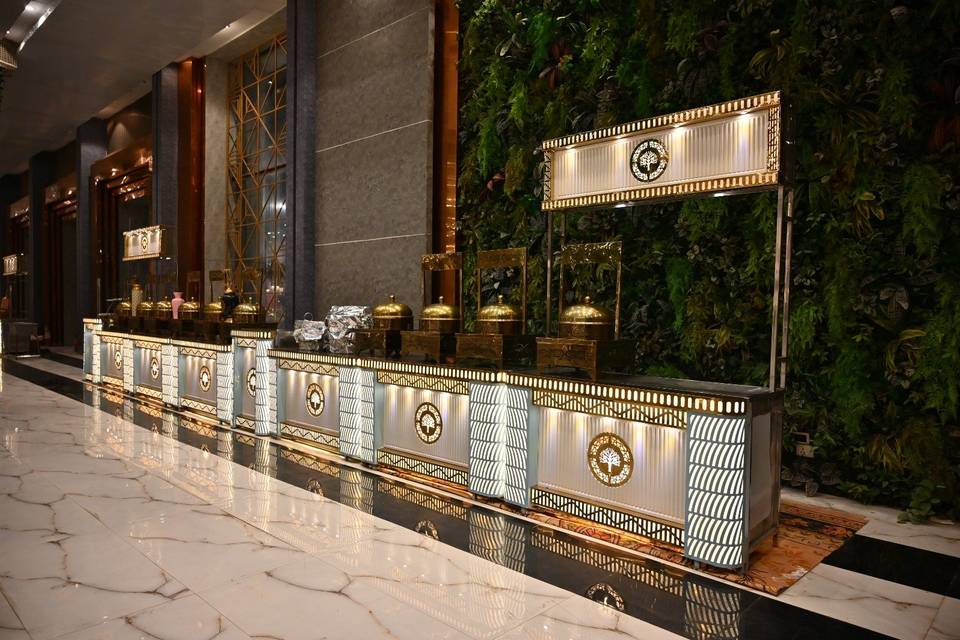 Catering setup