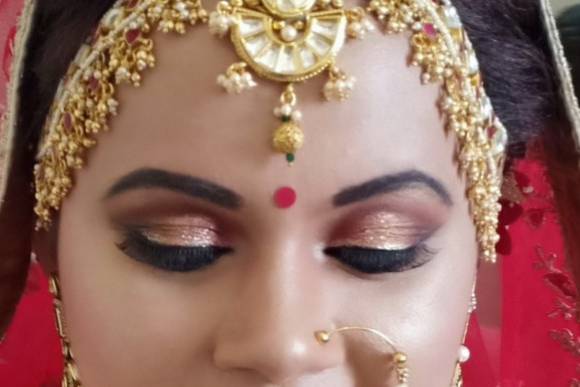 Beautiful eye makeup