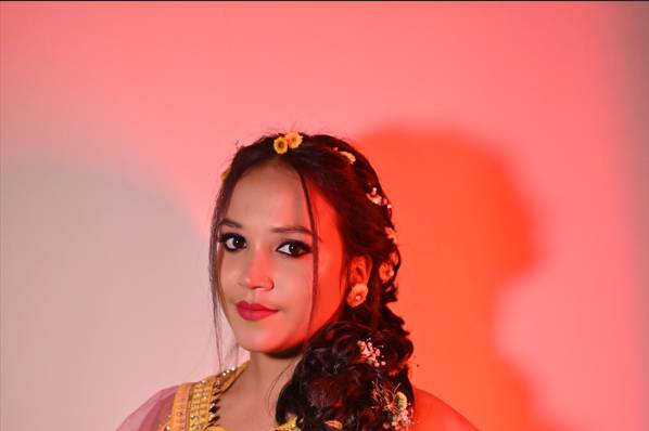 Haldi Makeup