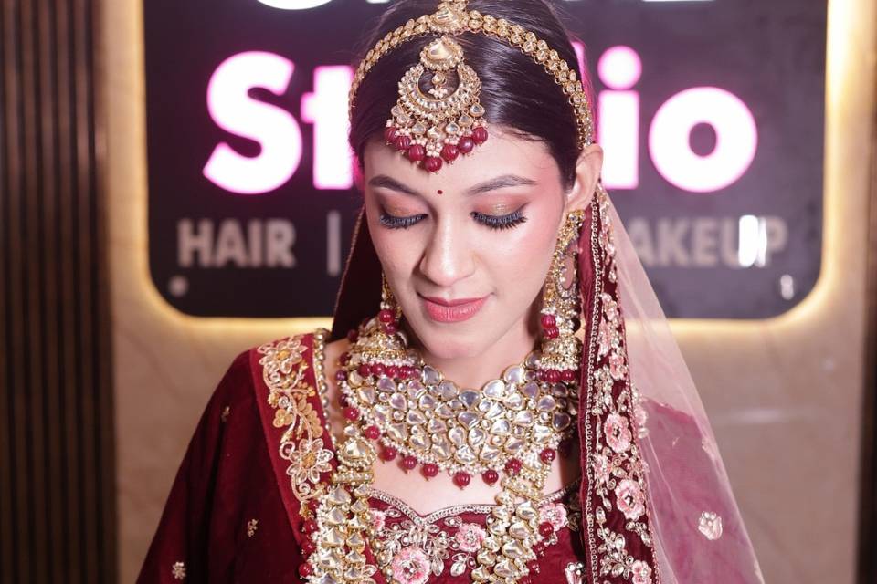 Bridal makeup