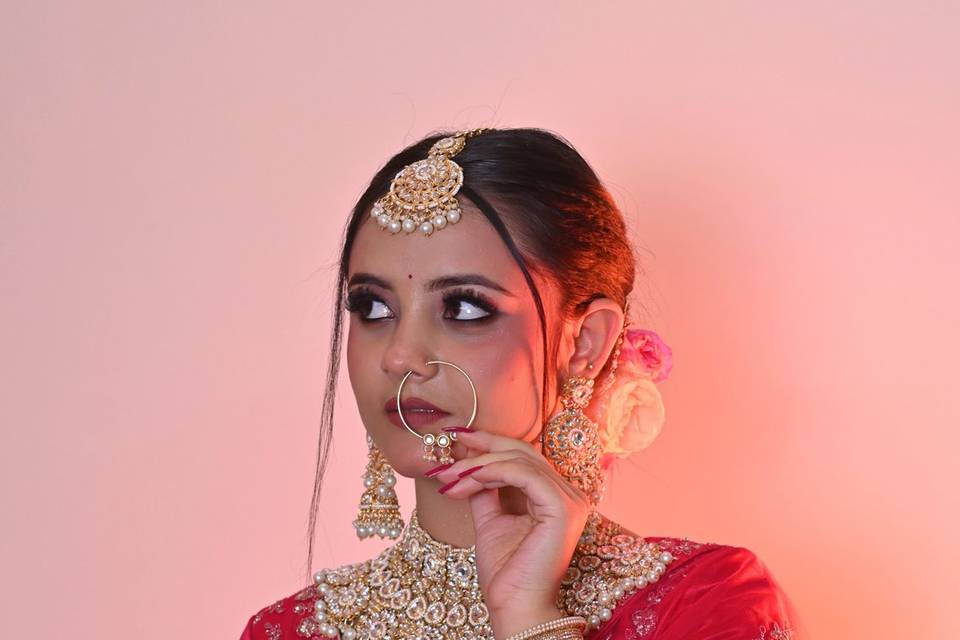 Bridal makeup