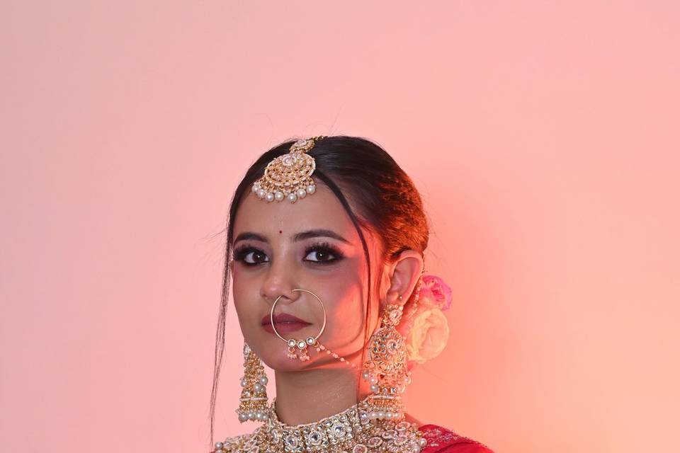 Bridal makeup