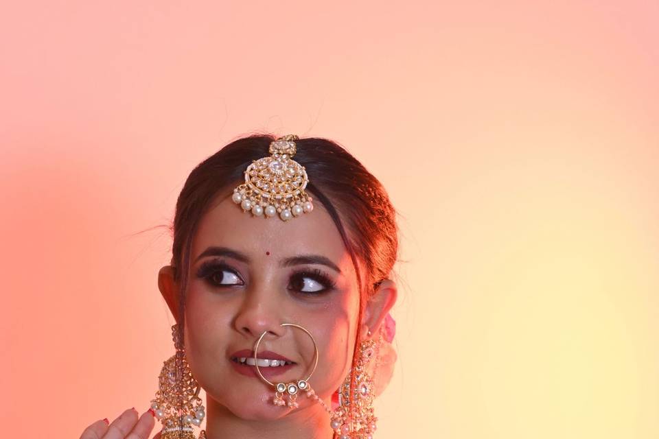Bridal makeup