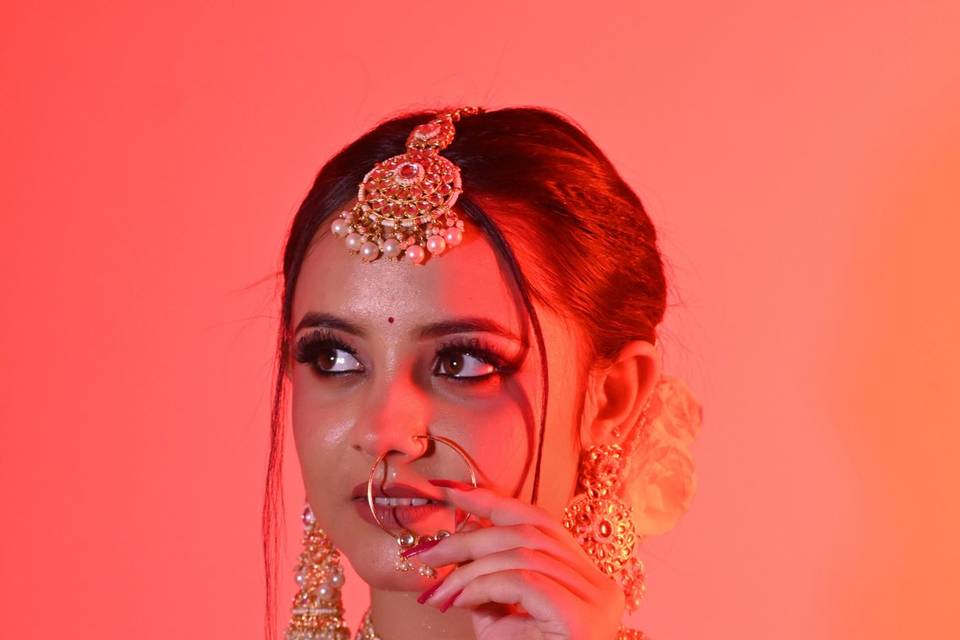 Bridal makeup