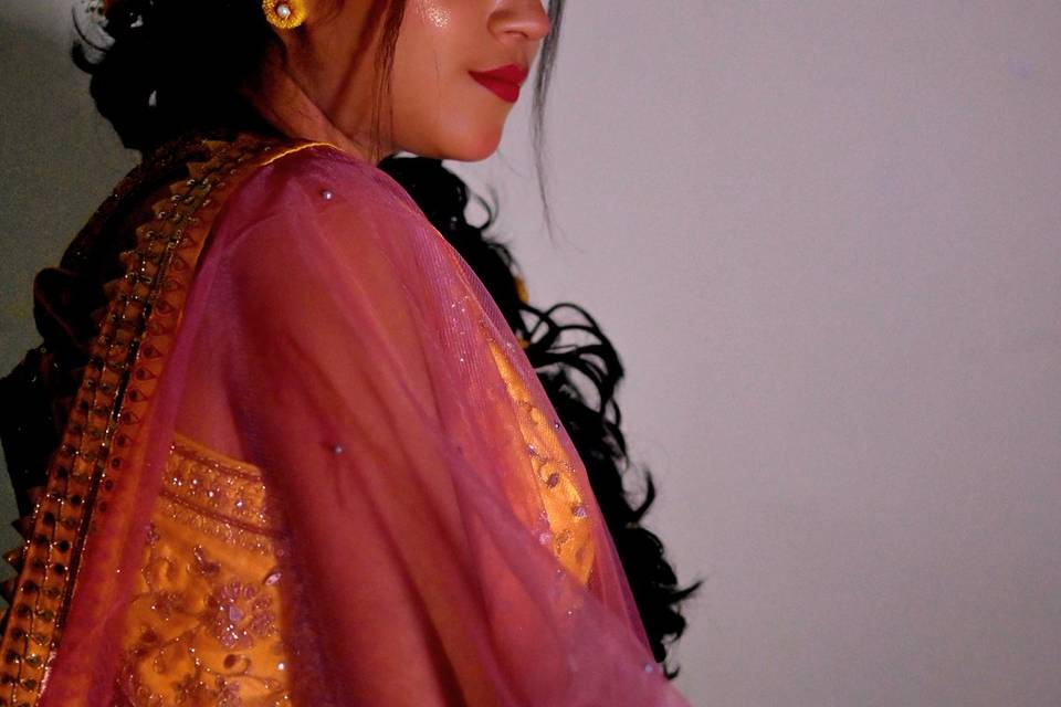 Haldi Makeup