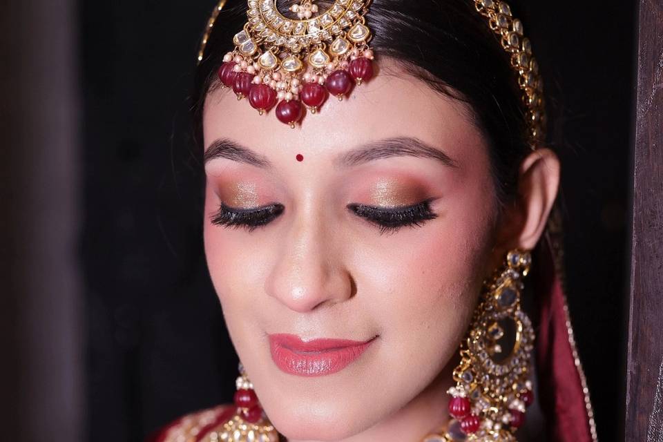 Bridal makeup
