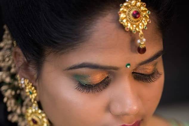 Bridal makeup