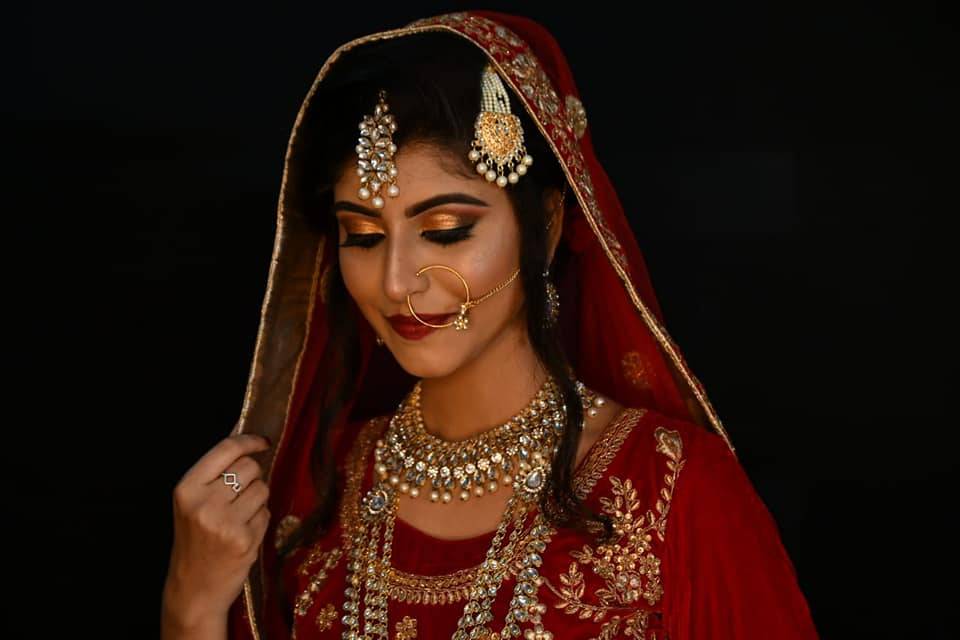 Bridal makeup