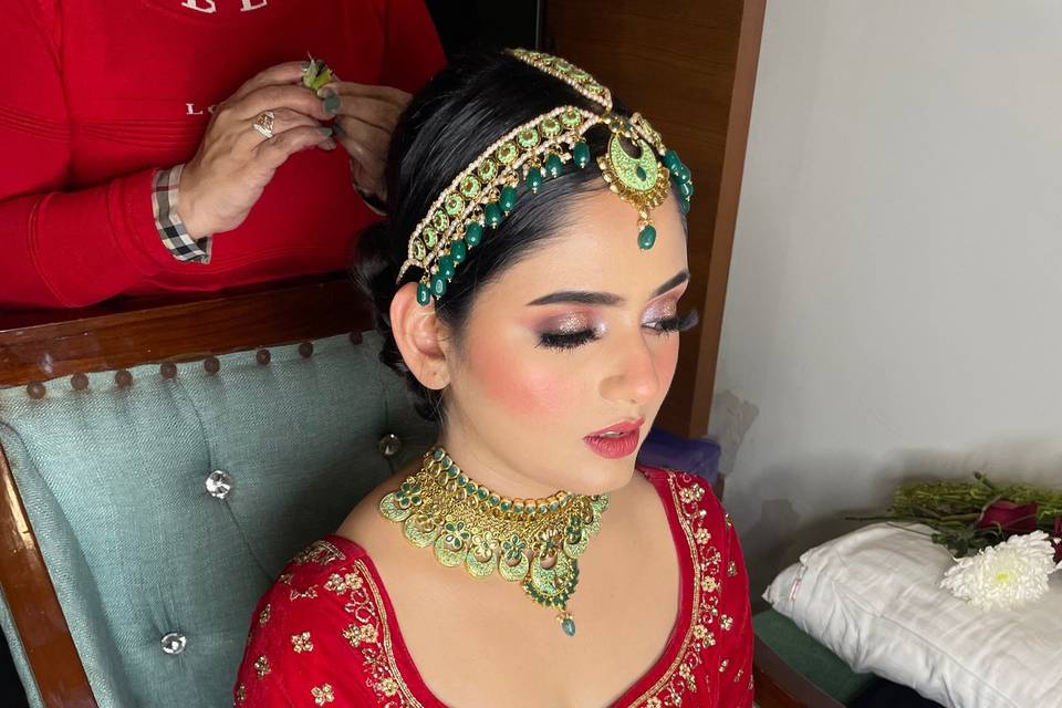 Bridal makeup