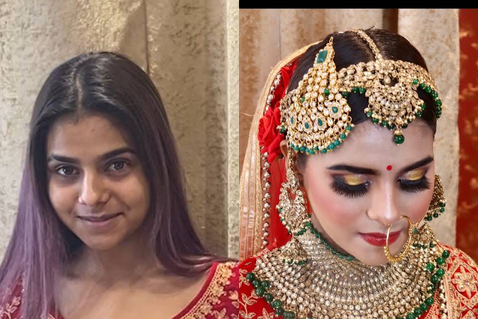 Bridal makeup