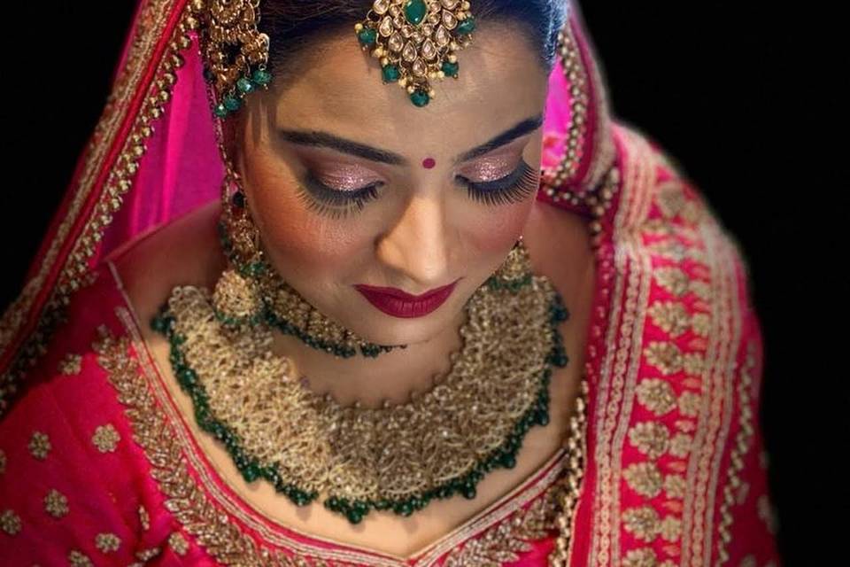 Bridal makeup