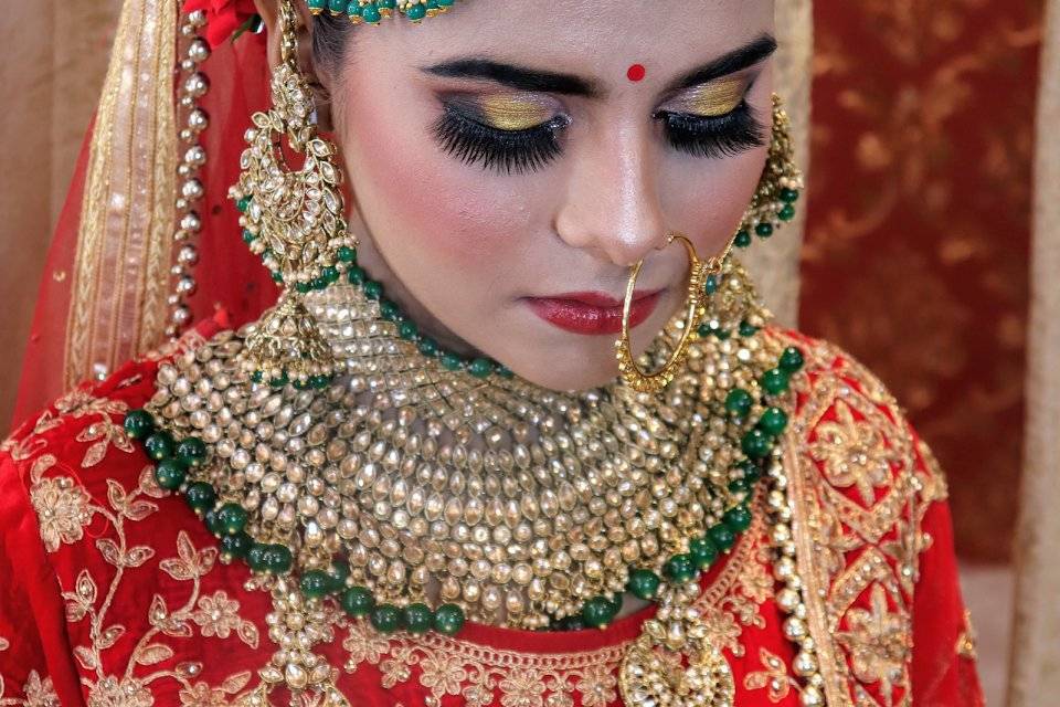 Bridal makeup