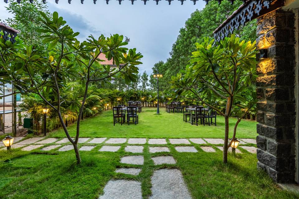 Lawn area