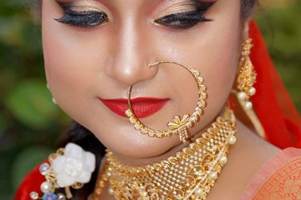 Bridal makeup