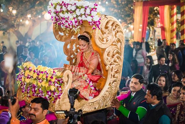 Wedding Palki Entrance