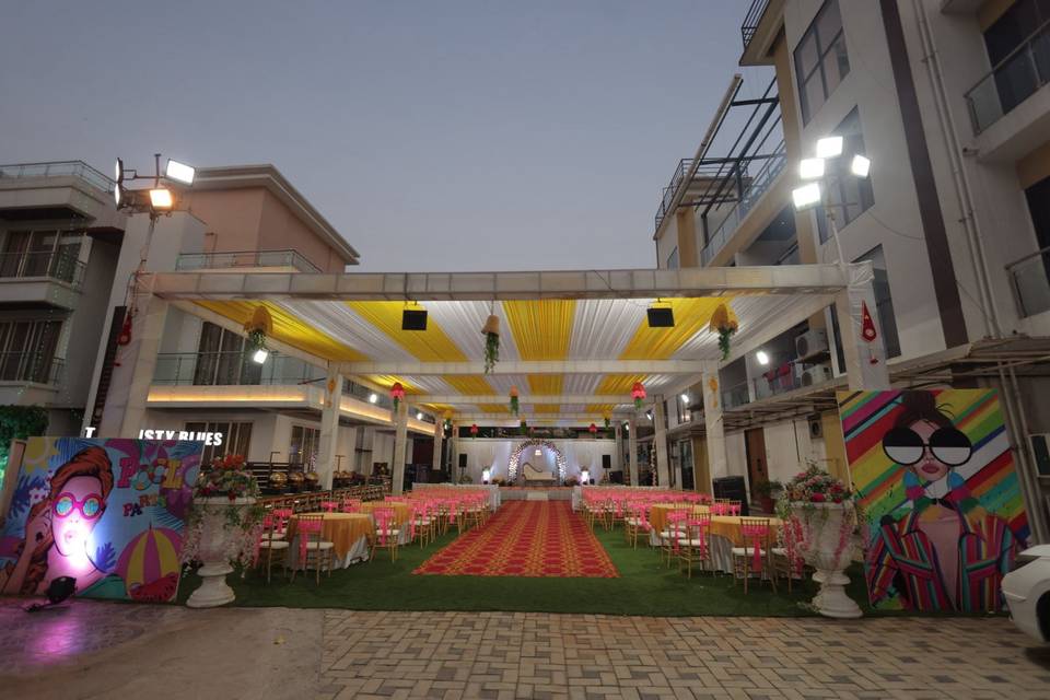Reception area