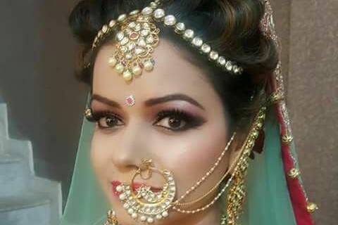 Bridal makeup