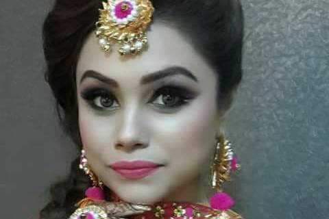 Bridal makeup