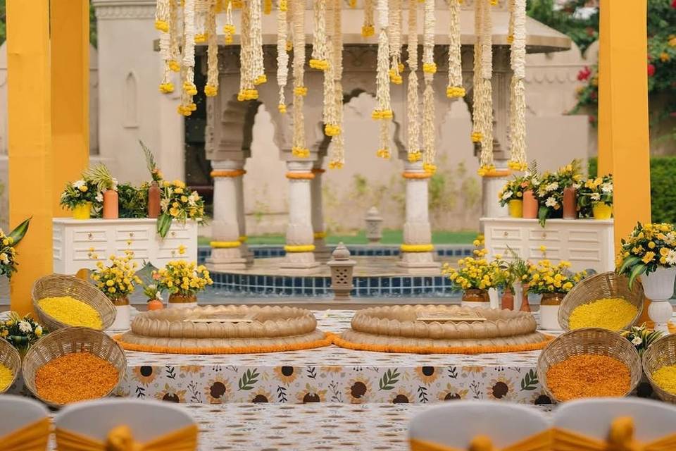 Haldi decor