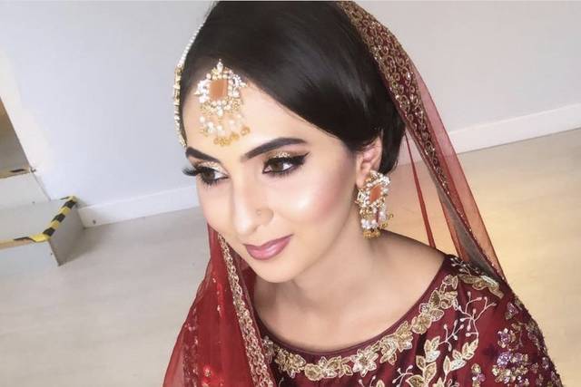Bridal makeup
