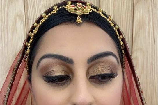 Bridal makeup